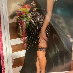 Posh Precious black prom dress